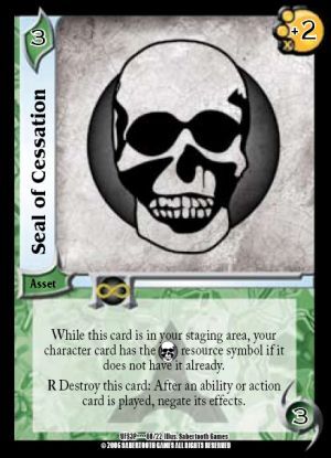 SEAL OF CESSATION