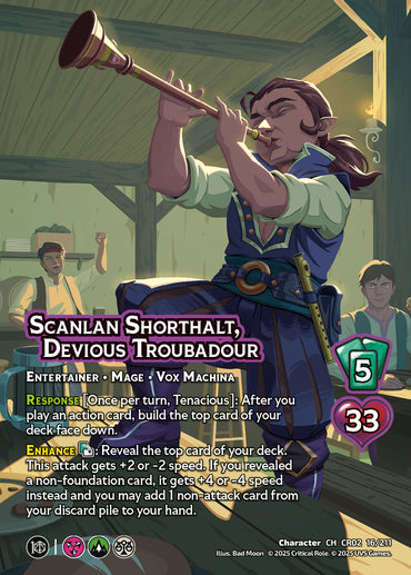 Scanlan Shorthalt Devious Troubadour