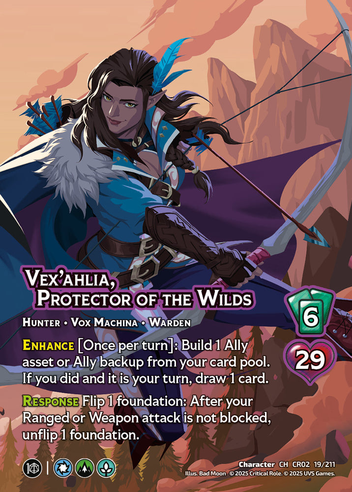 Vex ahlia Protector of the Wilds