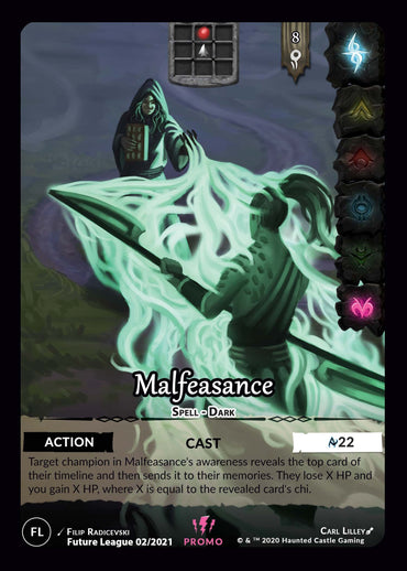 Malfeasance Future League Promo