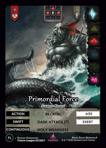Primordial Force Future League Promo