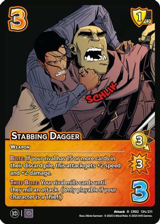 Stabbing Dagger