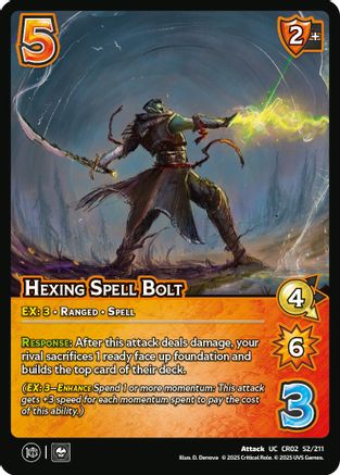 Hexing Spell Bolt