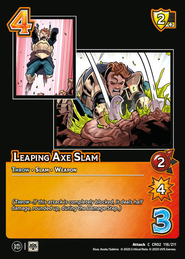 Leaping Axe Slam