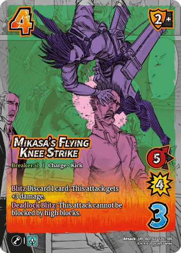Mikasa's Flying Knee Strike - Attack On Titan: Origins of Power (AOT02)
