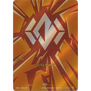 Body Rune - Riftbound Organized Play Promotional Cards (OPP)