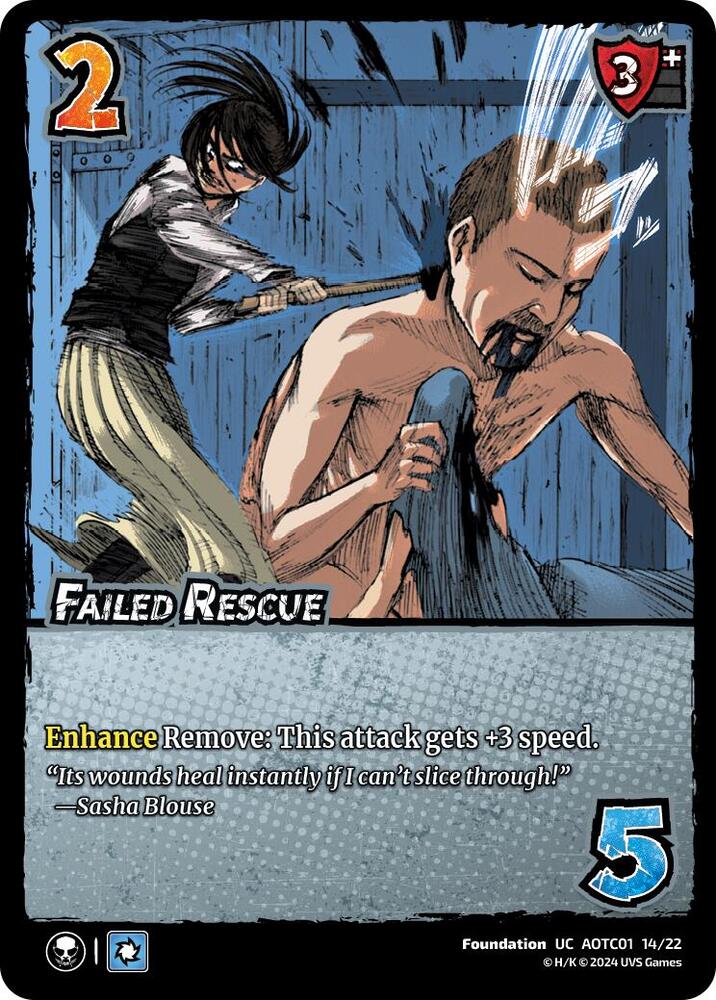Failed Rescue - foil