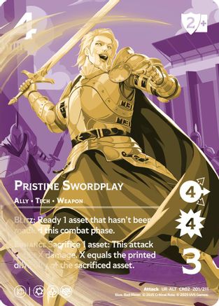 Pristine Swordplay (Alternate Art)