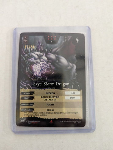 Skye, Storm Dragon Stamped Promo #17 of 50