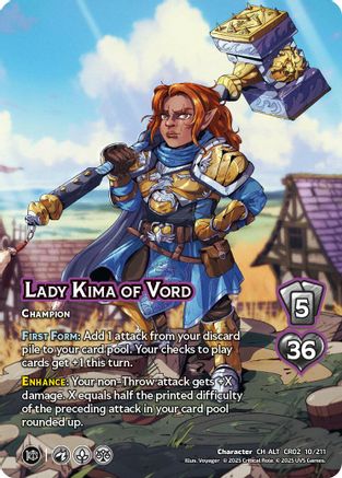 Lady Kima of Vord (Alternate Art)