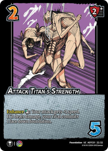 Attack Titan's Strength (Foil)
