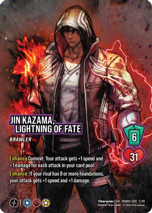 Jin Kazama, Lightning of Fate