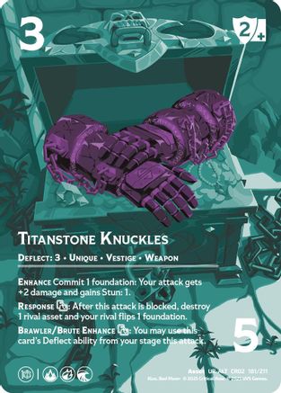 Titanstone Knuckles (Alternate Art)