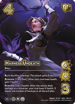 Harness Undeath (Alternate Art)