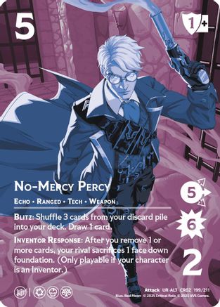 No-Mercy Percy (Alternate Art)