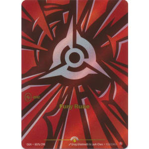 Fury Rune - Riftbound Organized Play Promotional Cards (OPP)