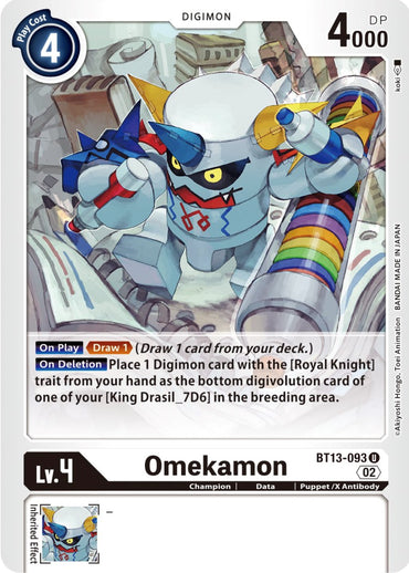 Omekamon [BT13-093] [Versus Royal Knights Booster]
