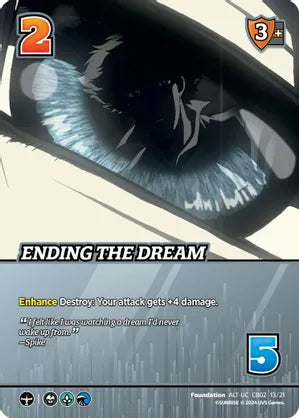 Ending the Dream (Alternate Art) - Challenger Series: Cowboy Bebop and Trigun Stampede (CBTS)