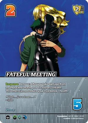 Fateful Meeting (Alternate Art) - Challenger Series: Cowboy Bebop and Trigun Stampede (CBTS)