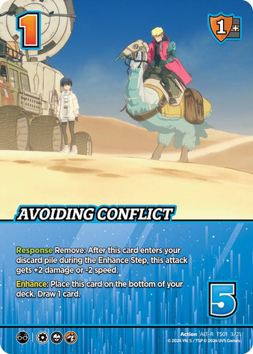 Avoiding Conflict (Alternate Art) - Challenger Series: Cowboy Bebop and Trigun Stampede (CBTS)