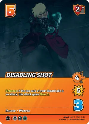 Disabling Shot (Alternate Art) - Challenger Series: Cowboy Bebop and Trigun Stampede (CBTS)