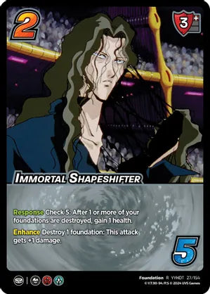 Immortal Shapeshifter - Yu Yu Hakusho: Dark Tournament