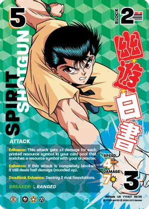 Spirit Shotgun (Time Shifted) - Yu Yu Hakusho: Dark Tournament