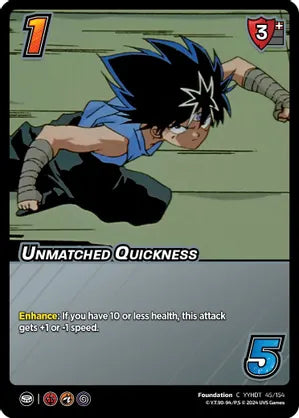 Unmatched Quickness - Yu Yu Hakusho: Dark Tournament (YDT)