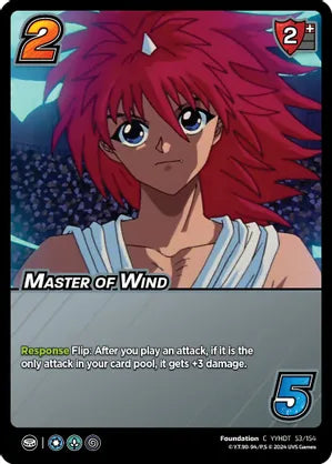 Master of Wind - Yu Yu Hakusho: Dark Tournament (YDT)
