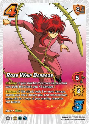 Rose Whip Barrage - Yu Yu Hakusho: Dark Tournament