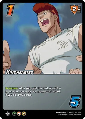 Kindhearted - Yu Yu Hakusho: Dark Tournament (YDT)