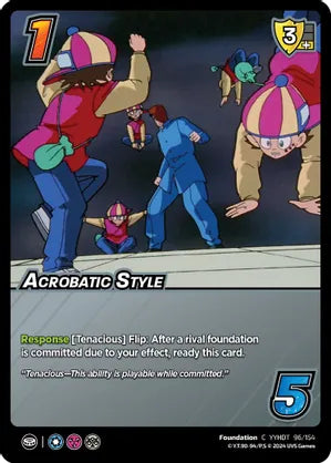 Acrobatic Style - Yu Yu Hakusho: Dark Tournament (YDT)