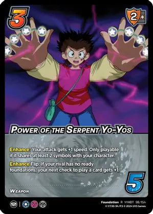 Power of the Serpent Yo-Yos - Yu Yu Hakusho: Dark Tournament