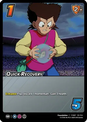 Quick Recovery - Yu Yu Hakusho: Dark Tournament (YDT)