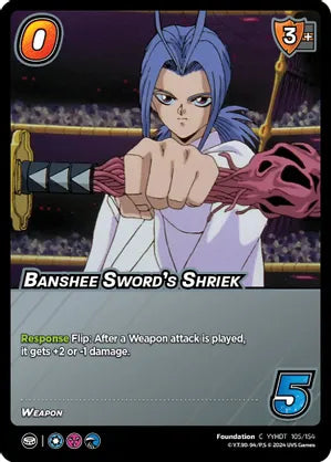 Banshee Sword's Shriek - Yu Yu Hakusho: Dark Tournament (YDT)