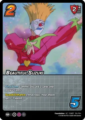 Beautiful Suzuki - Yu Yu Hakusho: Dark Tournament (YDT)