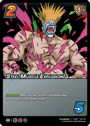 Steel Muscle Explosion! - Yu Yu Hakusho: Dark Tournament (YDT)