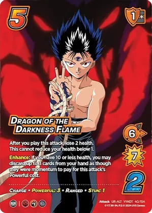 Dragon of the Darkness Flame (Alternate Art) - Yu Yu Hakusho: Dark Tournament