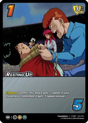 Resting Up - Yu Yu Hakusho: Dark Tournament (YDT)