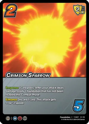 Crimson Sparrow (Time Shifted) - Yu Yu Hakusho: Dark Tournament (YDT)