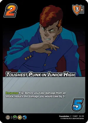 Toughest Punk in Junior High (Time Shifted) - Yu Yu Hakusho: Dark Tournament (YDT)