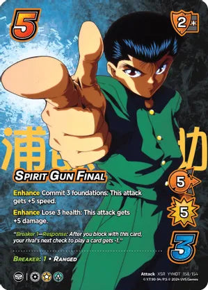Spirit Gun Final (XSR) - Yu Yu Hakusho: Dark Tournament
