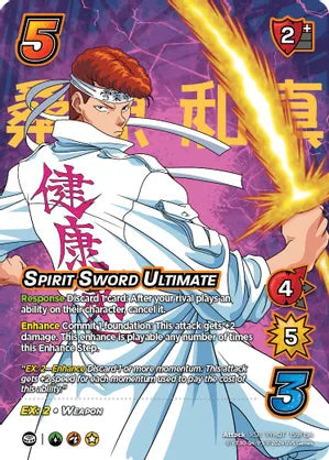 Spirit Sword Ultimate (XSR) - Yu Yu Hakusho: Dark Tournament