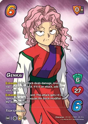 Genkai (XR) - Yu Yu Hakusho: Dark Tournament
