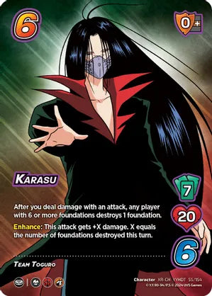 Karasu (XR) - Yu Yu Hakusho: Dark Tournament