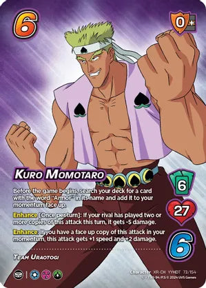 Kuro Momotaro (XR) - Yu Yu Hakusho: Dark Tournament