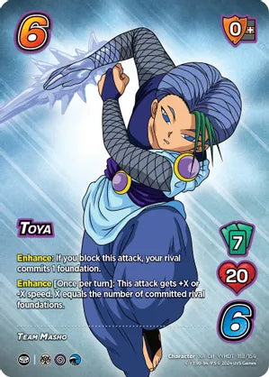 Toya (XR) - Yu Yu Hakusho: Dark Tournament
