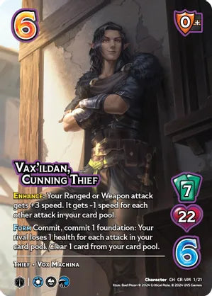 Vax'ildan, Cunning Thief - Challenger Series: Vox Machina and Mighty Nein