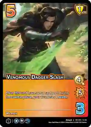 Venomous Dagger Slash - Challenger Series: Vox Machina and Mighty Nein
