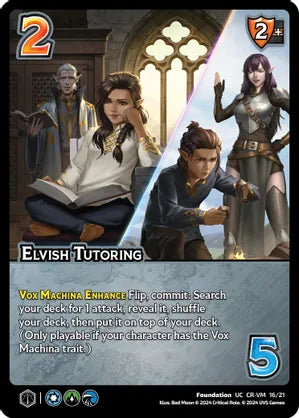Elvish Tutoring - Challenger Series: Vox Machina and Mighty Nein